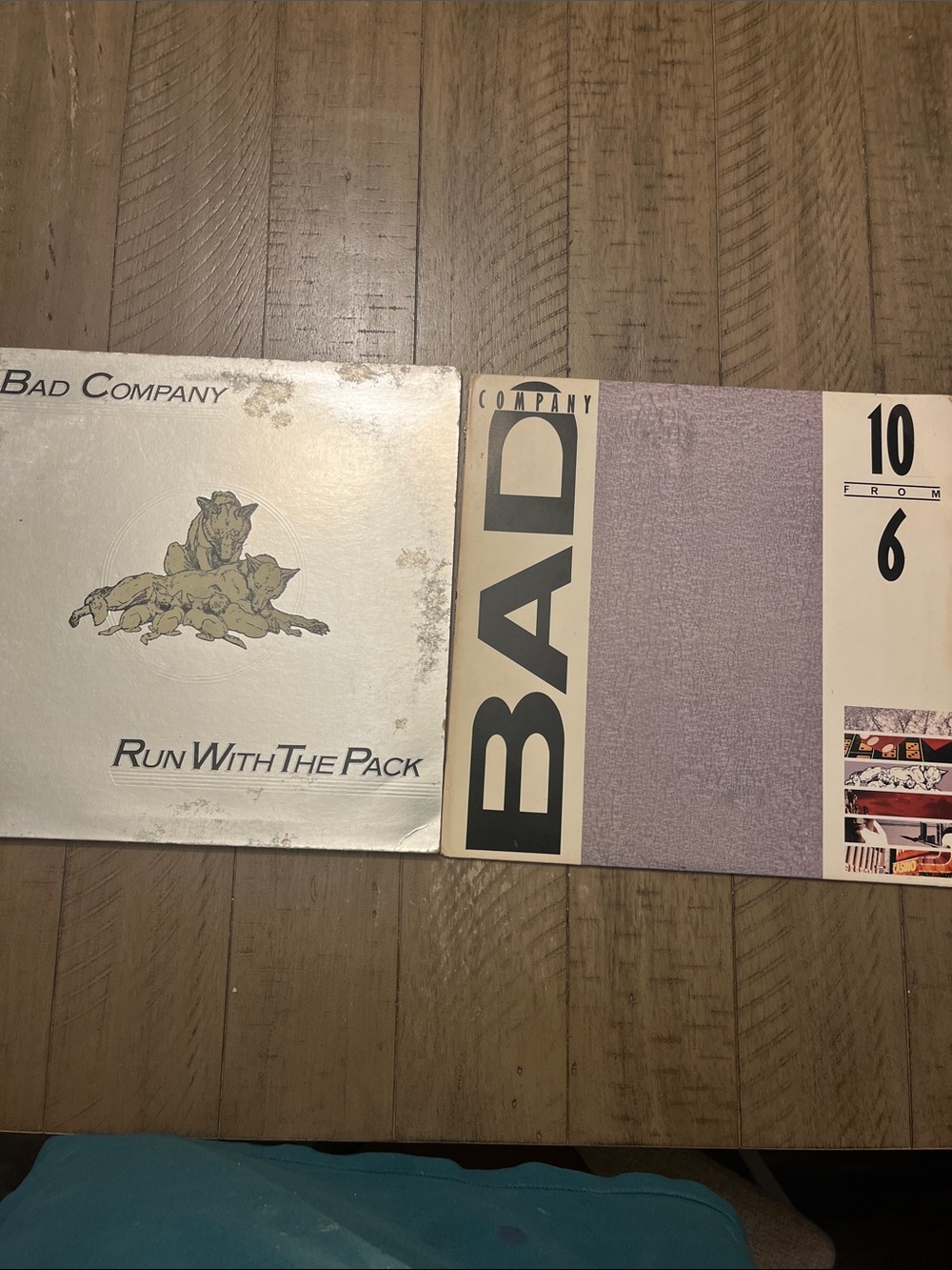 Bad Company 'Run With The Pack' Vinyl Record - White Cover